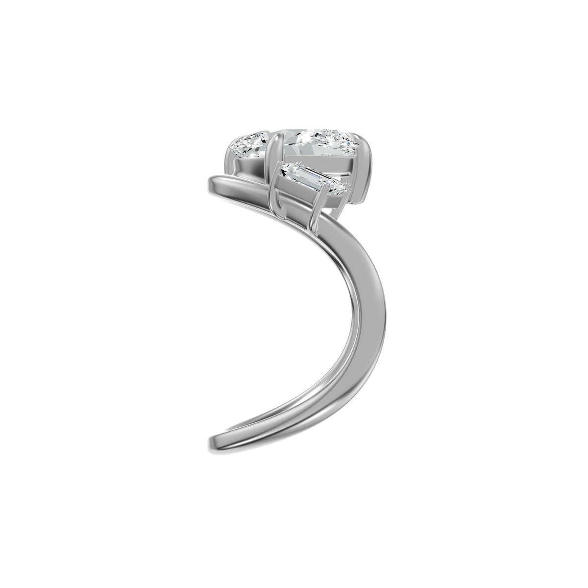DLR002700 18 KT / White Gold / 18