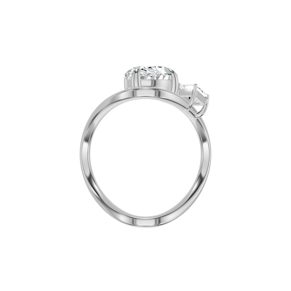 DLR002700 18 KT / White Gold / 18
