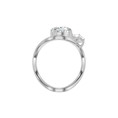DLR002700 18 KT / White Gold / 18
