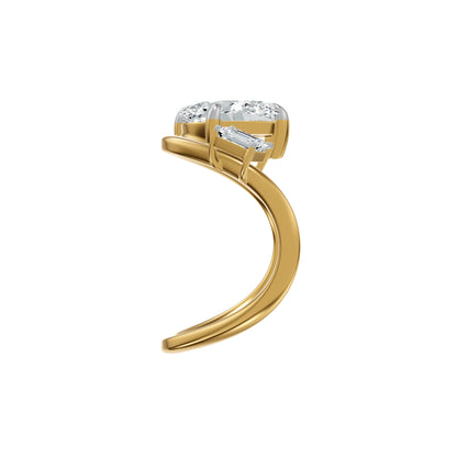 DLR002700 18 KT / Yellow Gold / 18