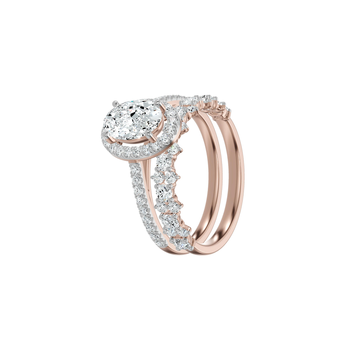 DLR002701 18 KT / Rose Gold / 18
