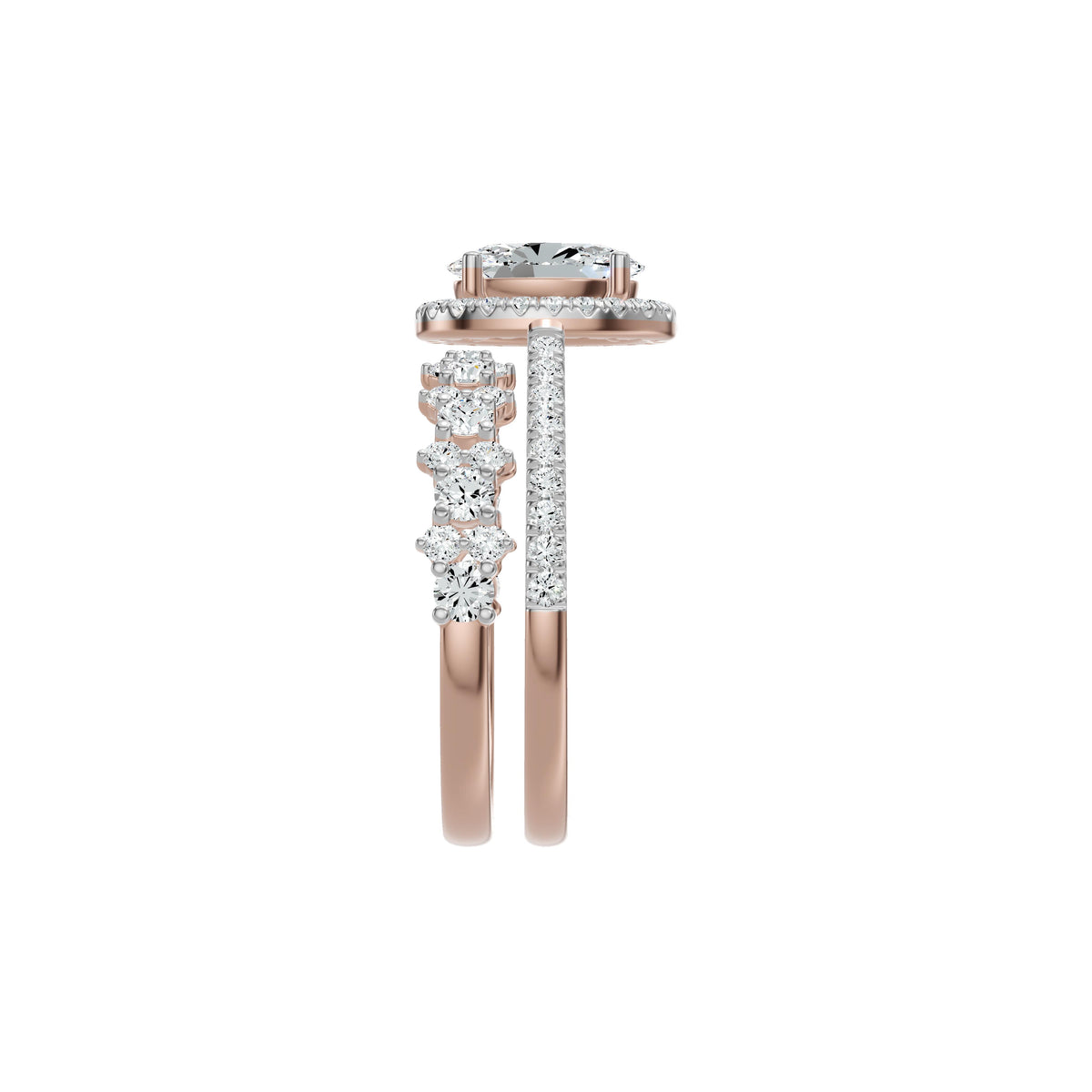 DLR002701 18 KT / Rose Gold / 18