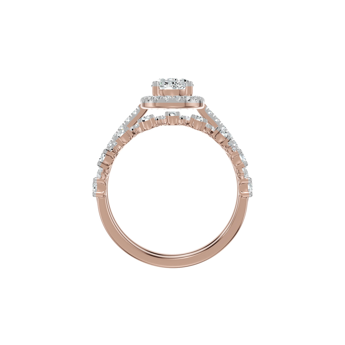 DLR002701 18 KT / Rose Gold / 18