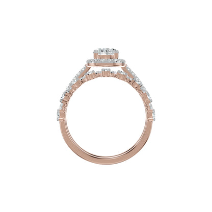 DLR002701 18 KT / Rose Gold / 18