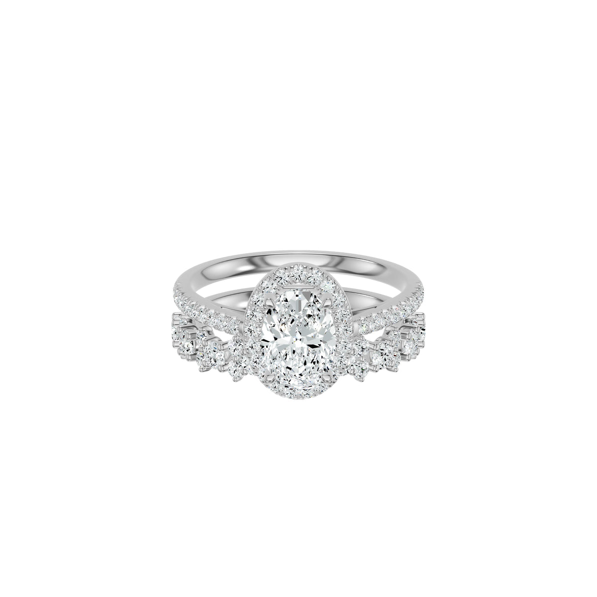 DLR002701 18 KT / White Gold / 18