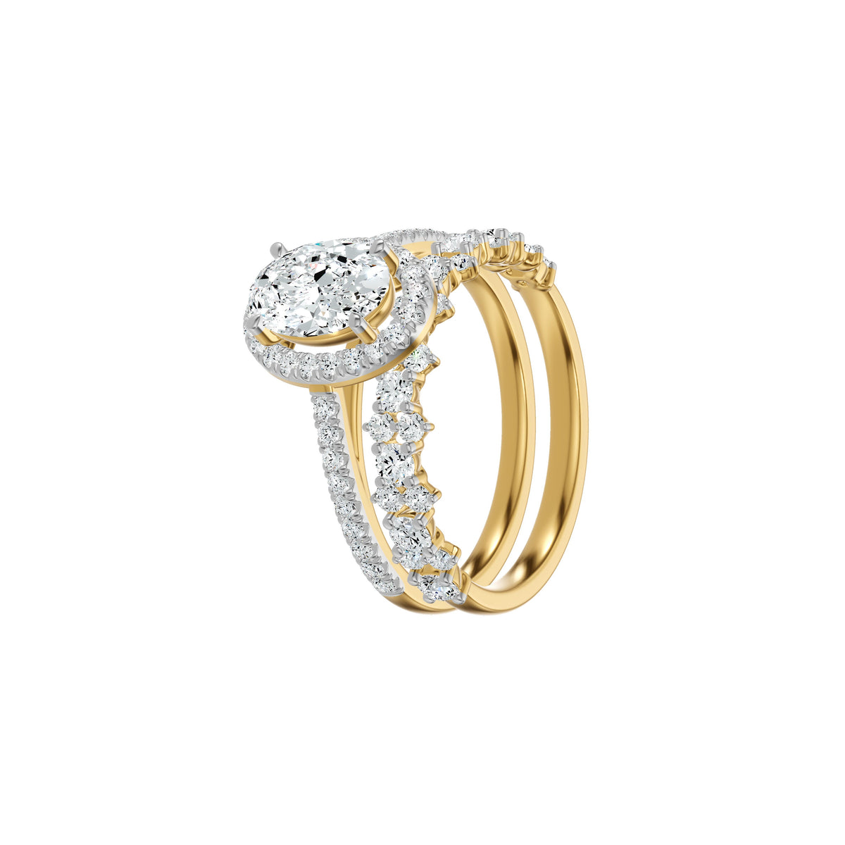 DLR002701 18 KT / Yellow Gold / 18