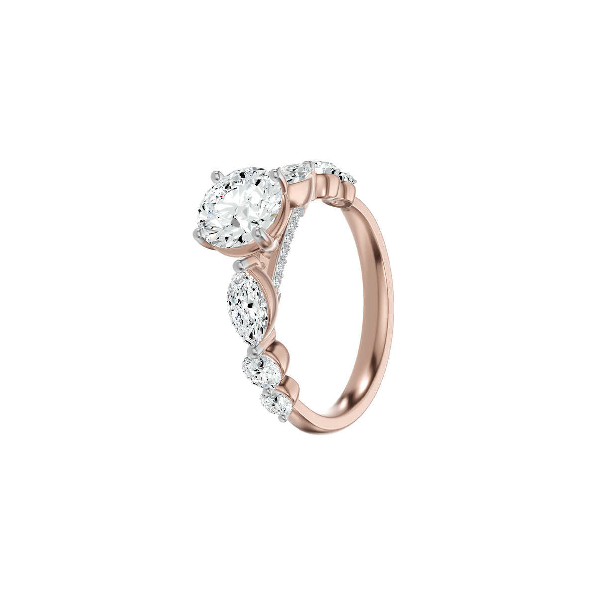 DLR002702 18 KT / Rose Gold / 18
