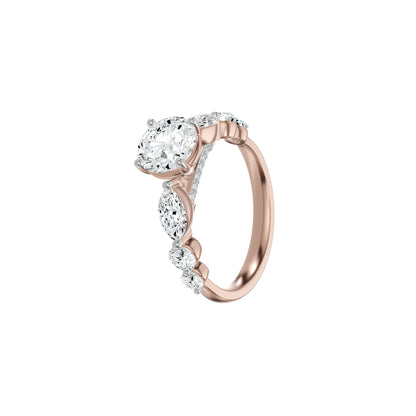 DLR002702 18 KT / Rose Gold / 18