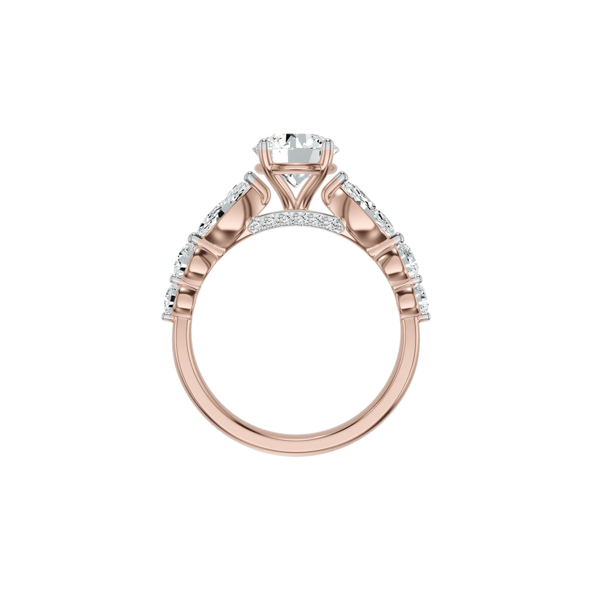 DLR002702 18 KT / Rose Gold / 18