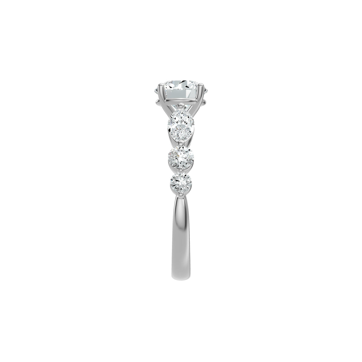 DLR002702 18 KT / White Gold / 18