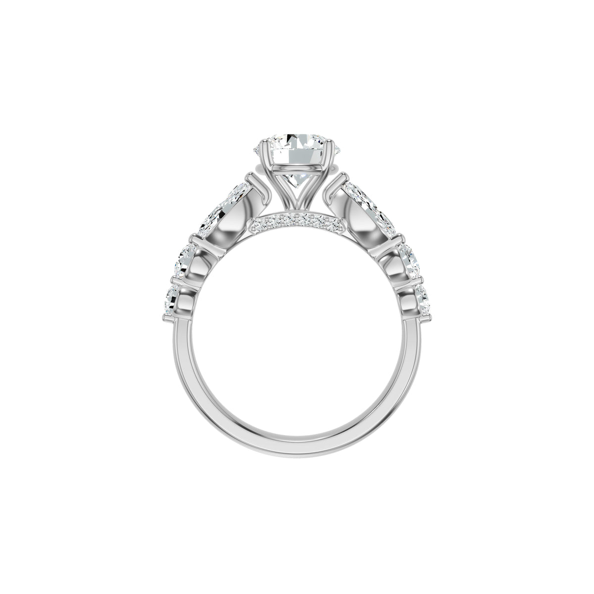 DLR002702 18 KT / White Gold / 18
