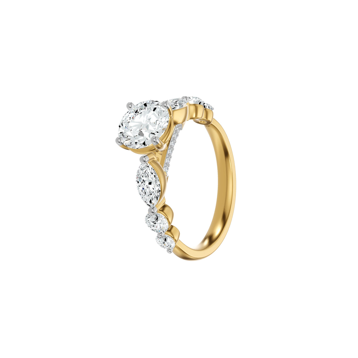 DLR002702 18 KT / Yellow Gold / 18