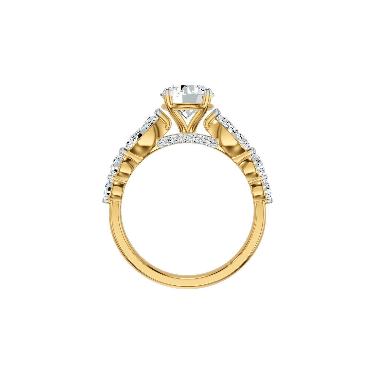 DLR002702 18 KT / Yellow Gold / 18