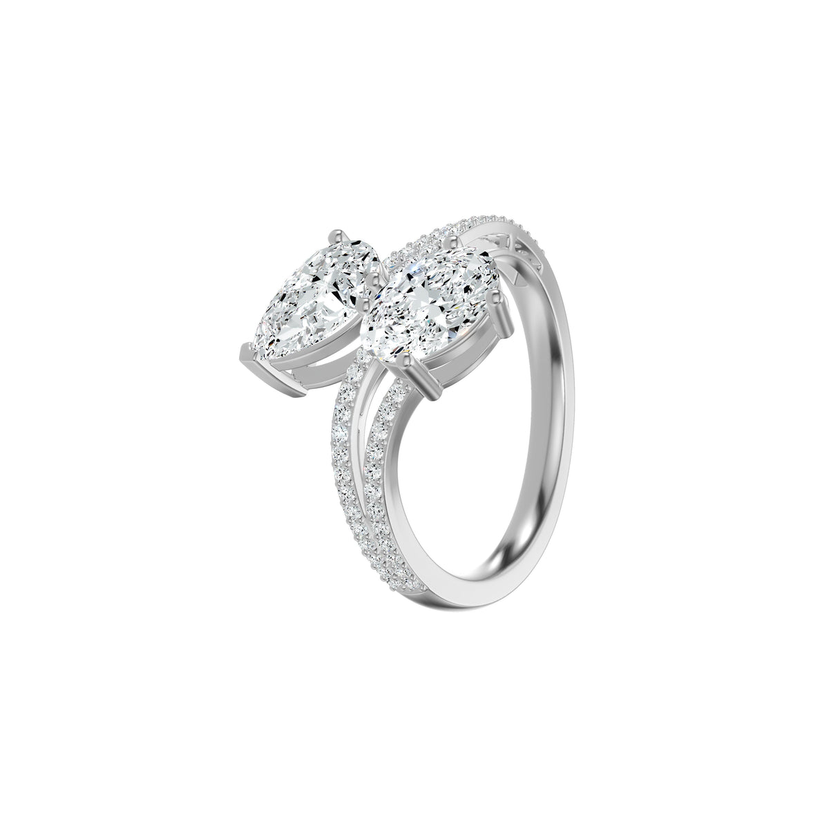 DLR002703 18 KT / White Gold / 18