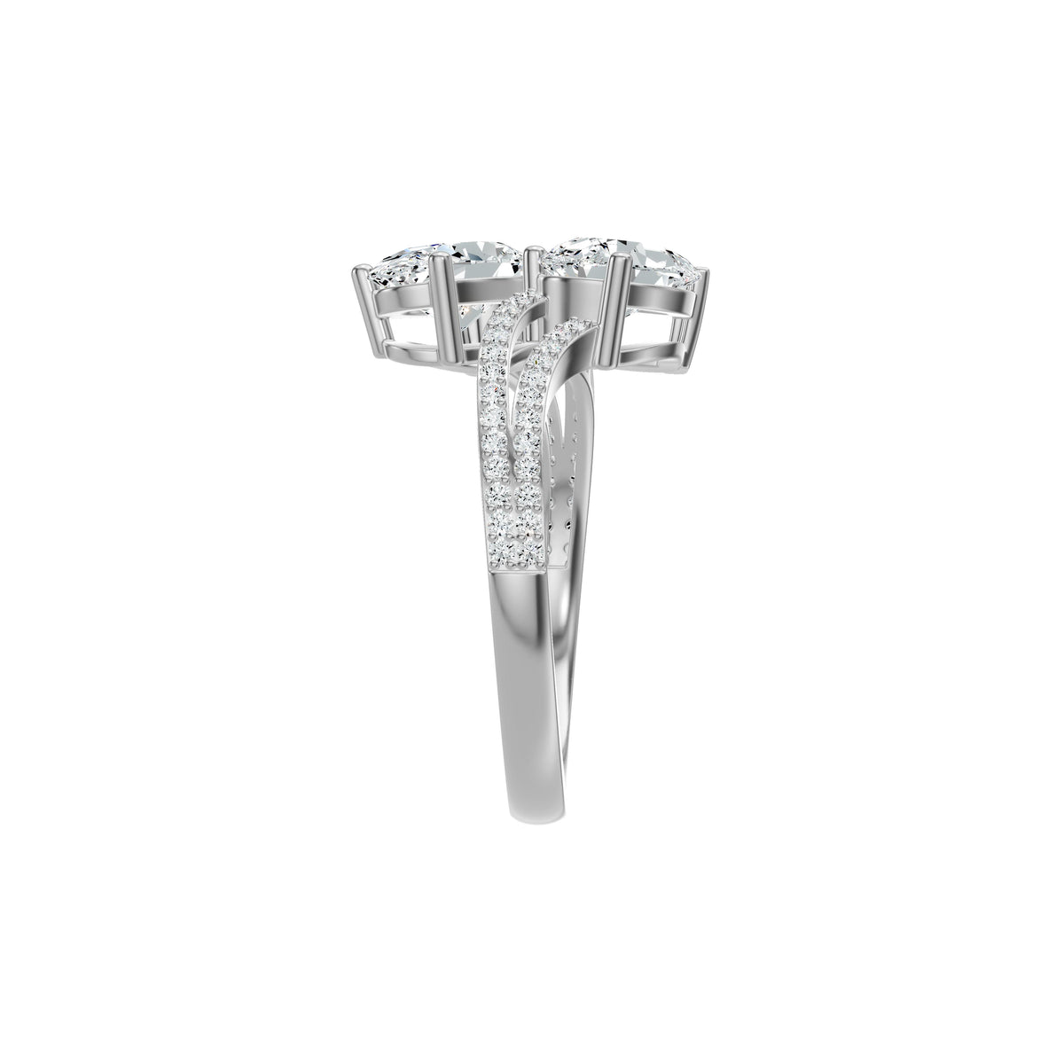 DLR002703 18 KT / White Gold / 18