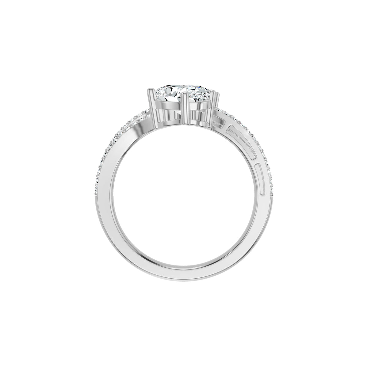 DLR002703 18 KT / White Gold / 18