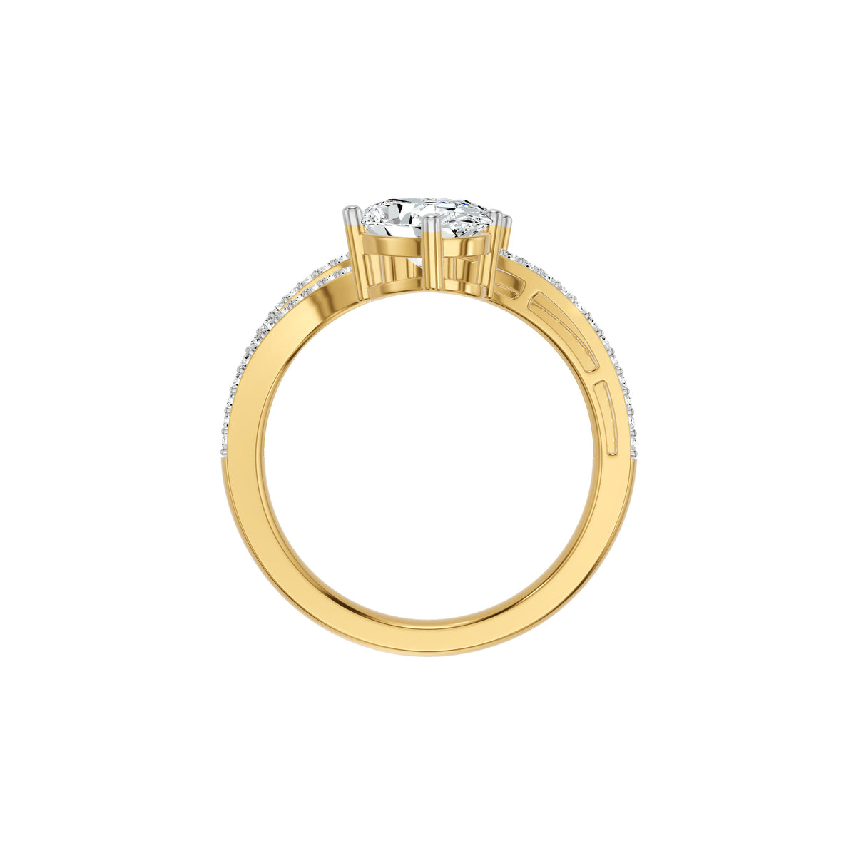 DLR002703 18 KT / Yellow Gold / 18