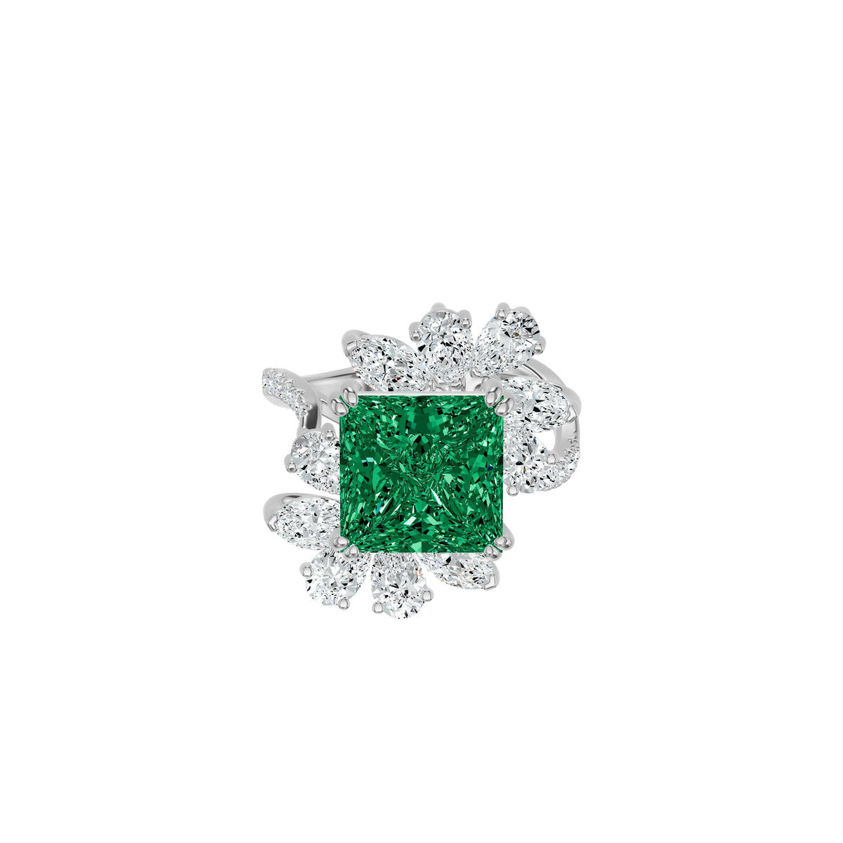 DLR002706 18 KT / White Gold / 18