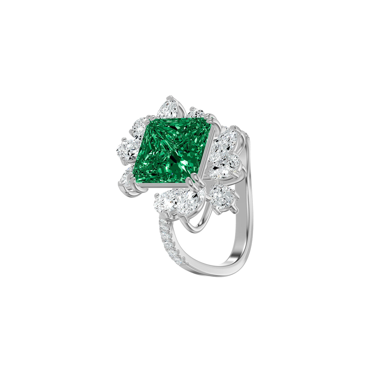 DLR002706 18 KT / White Gold / 18