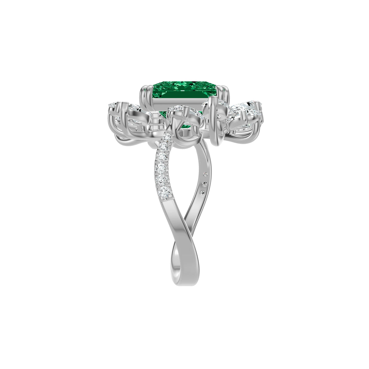 DLR002706 18 KT / White Gold / 18