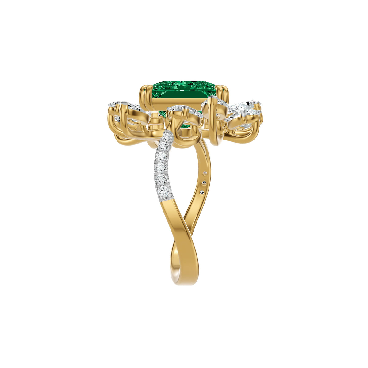 DLR002706 18 KT / Yellow Gold / 18