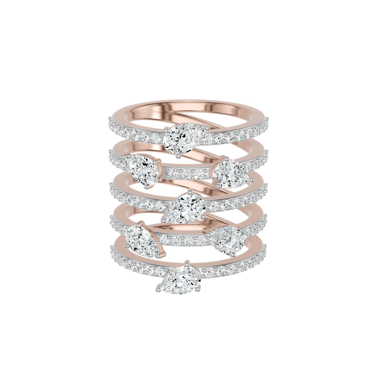 DLR002713 18 KT / Rose Gold / 18