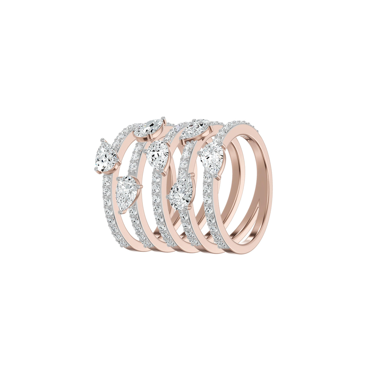 DLR002713 18 KT / Rose Gold / 18