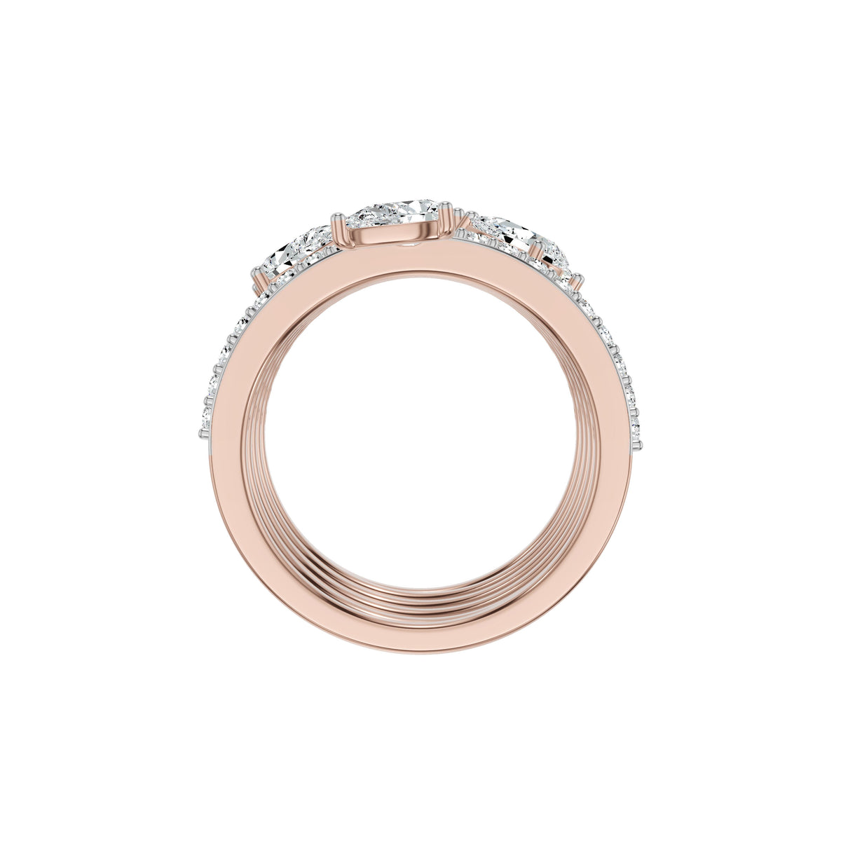 DLR002713 18 KT / Rose Gold / 18