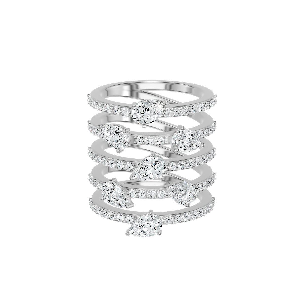 DLR002713 18 KT / White Gold / 18