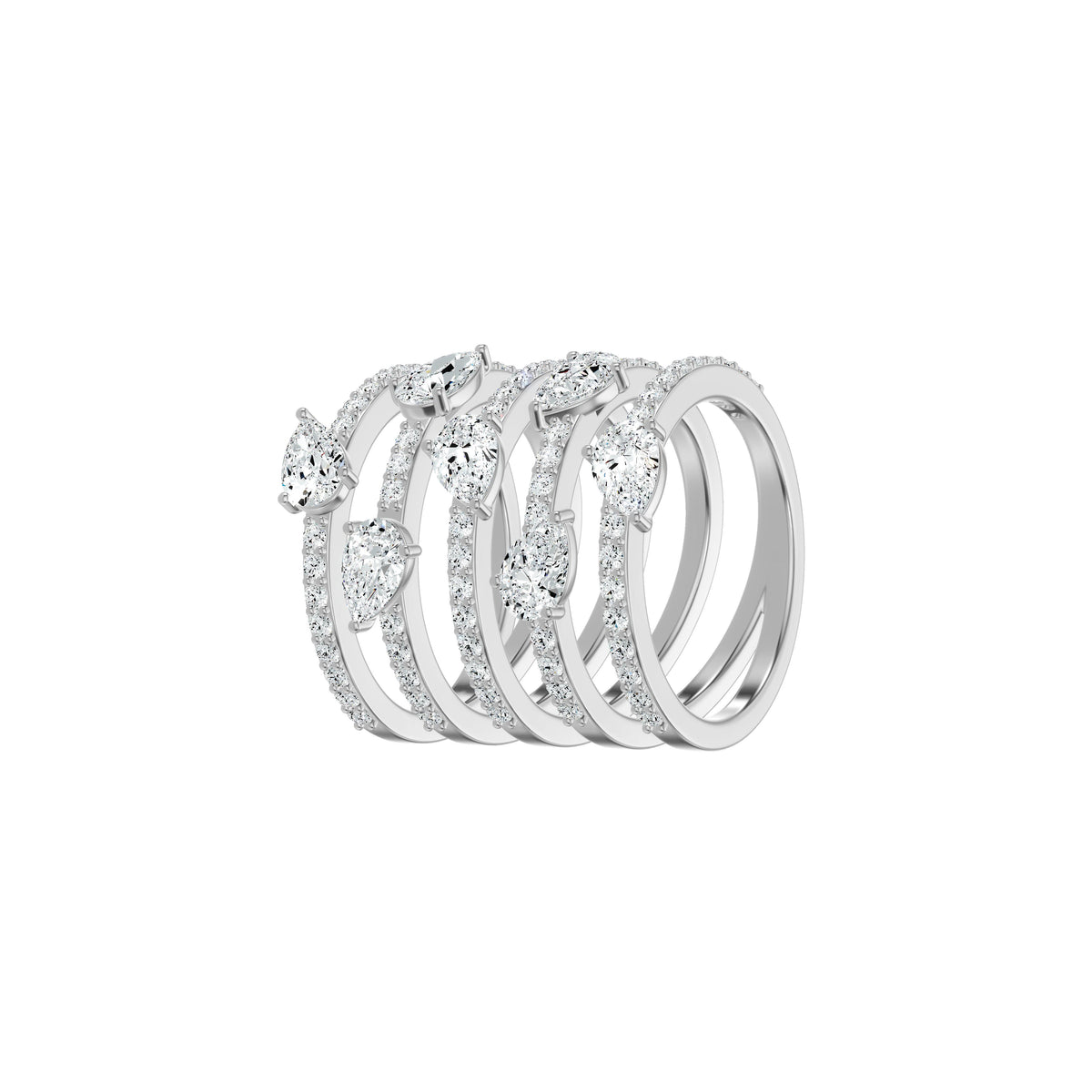 DLR002713 18 KT / White Gold / 18