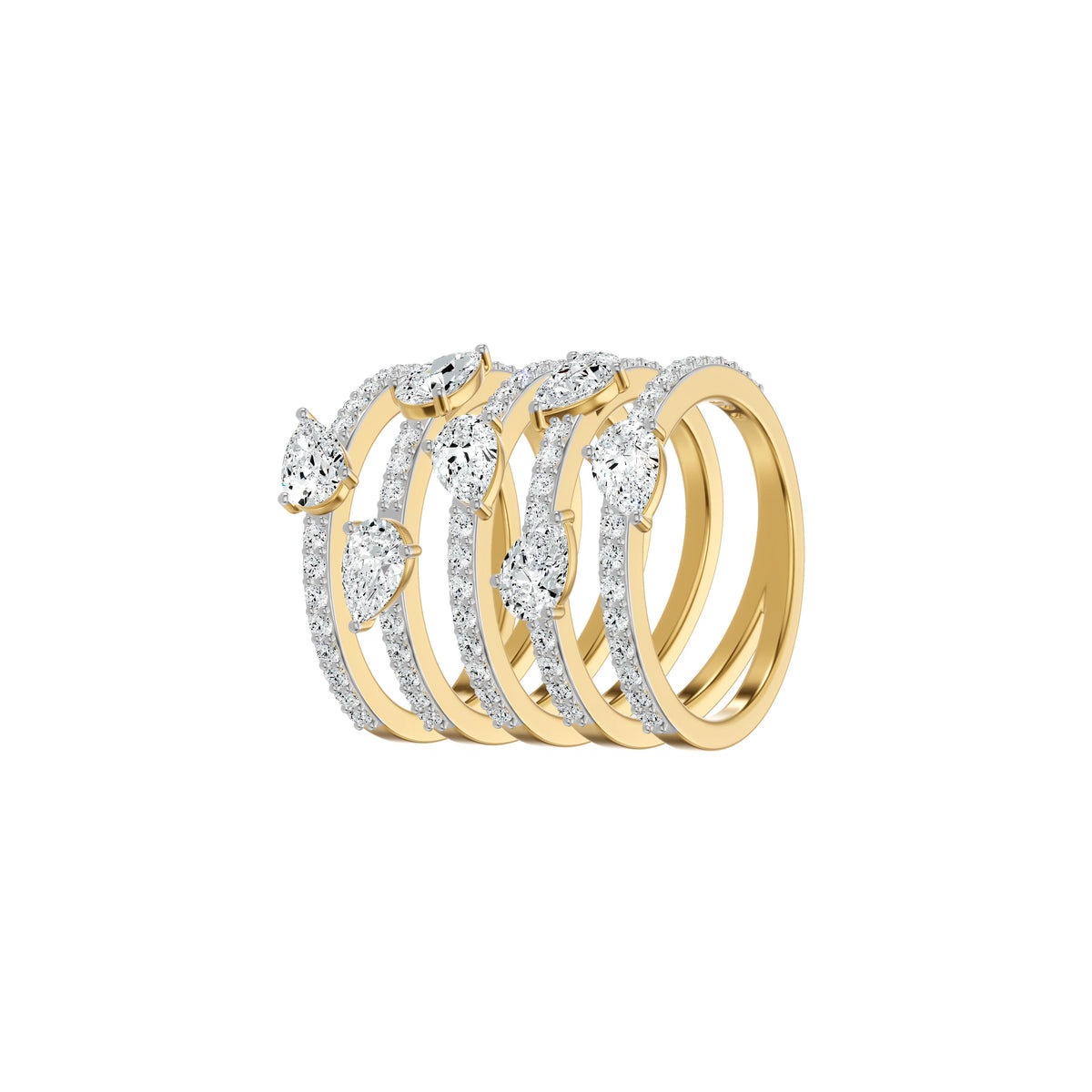 DLR002713 18 KT / Yellow Gold / 18