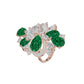 Emeralisse Bloom Diamond Ring