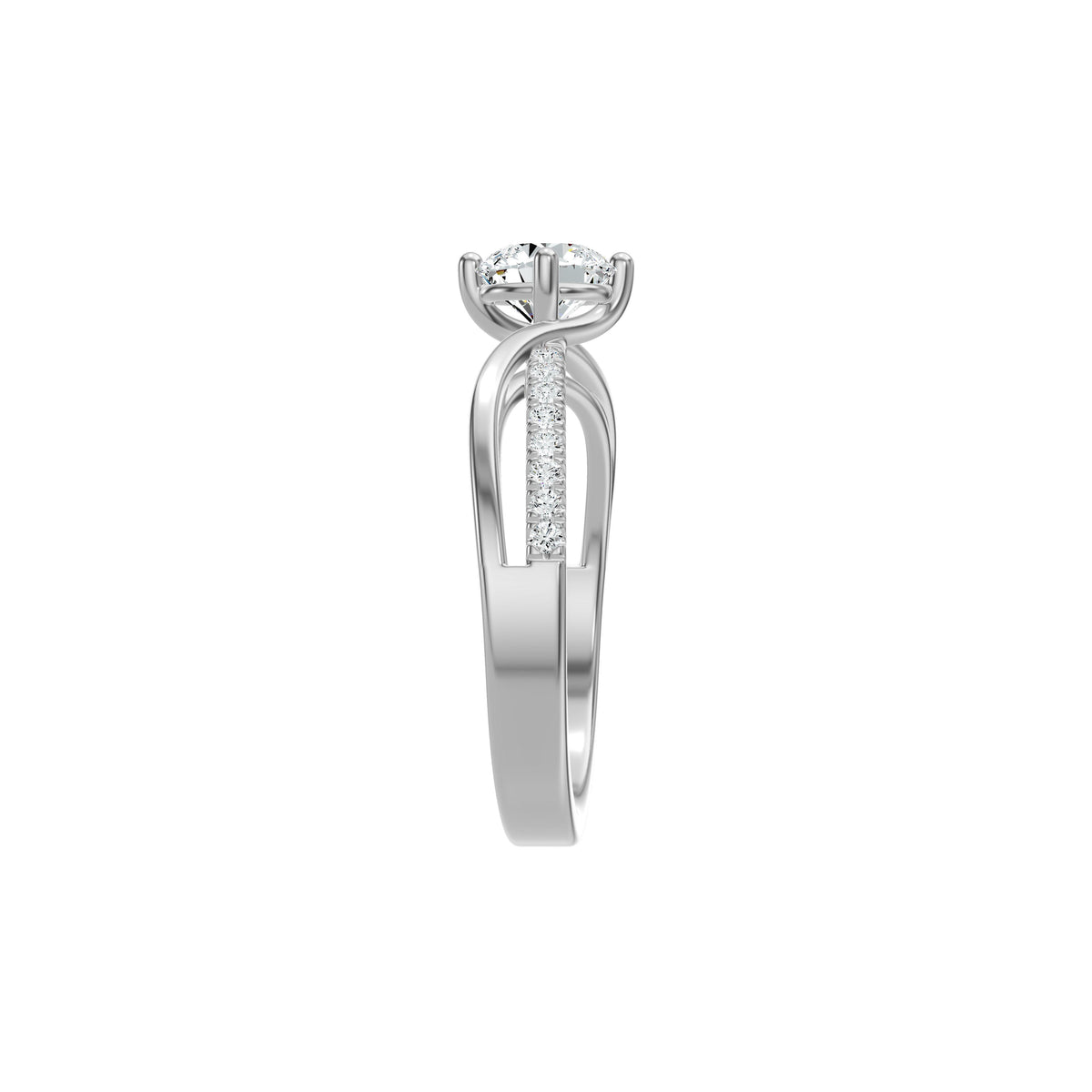 DLR002774 18 KT / White Gold / 18