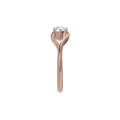 DLR002776 18 KT / Rose Gold / 18