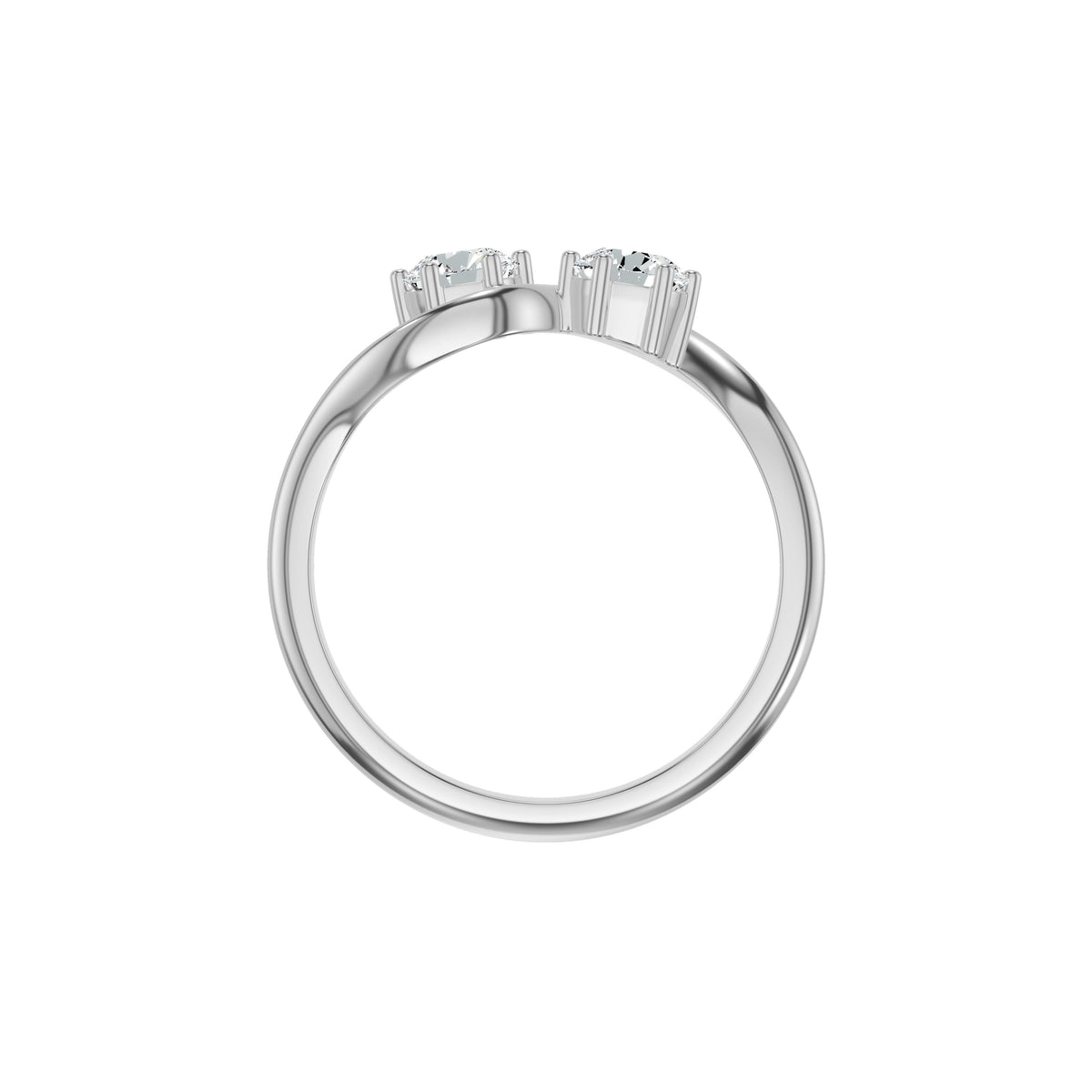 DLR002776 18 KT / White Gold / 18