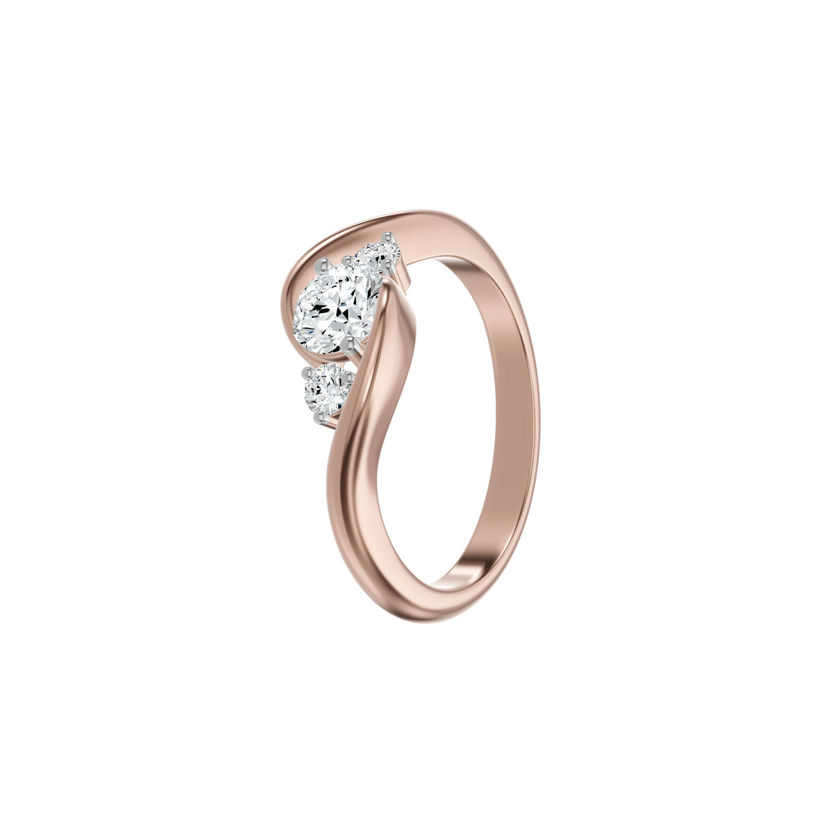 DLR002777 18 KT / Rose Gold / 18