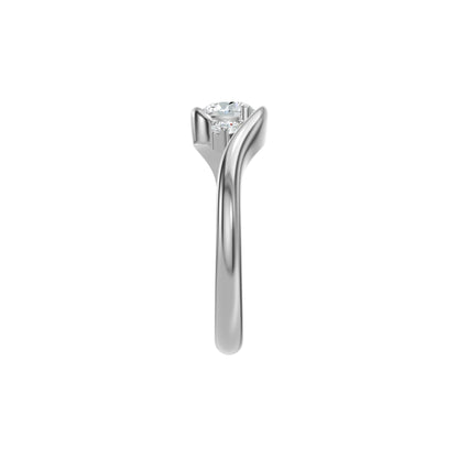 DLR002777 18 KT / White Gold / 18