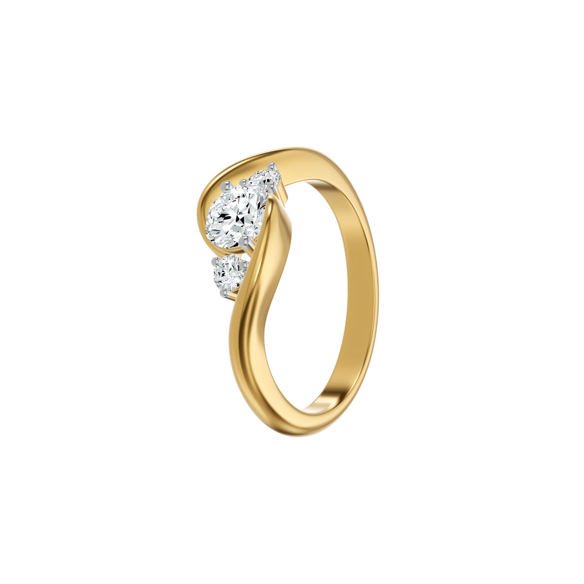 DLR002777 18 KT / Yellow Gold / 18
