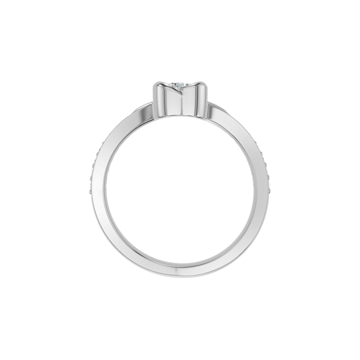 DLR002778 18 KT / White Gold / 18