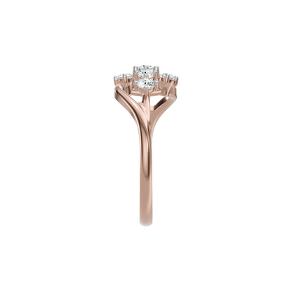 DLR002779 18 KT / Rose Gold / 18