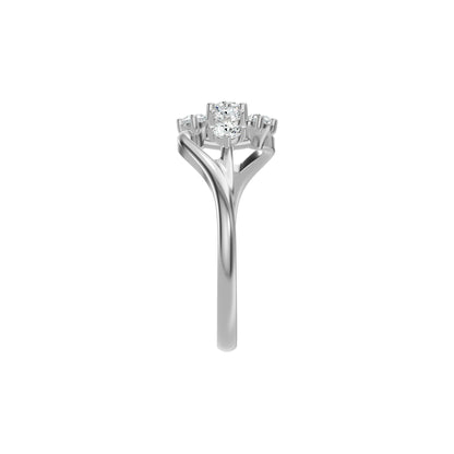 DLR002779 18 KT / White Gold / 18