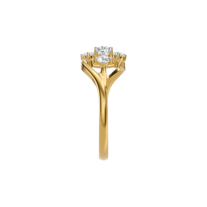 DLR002779 18 KT / Yellow Gold / 18
