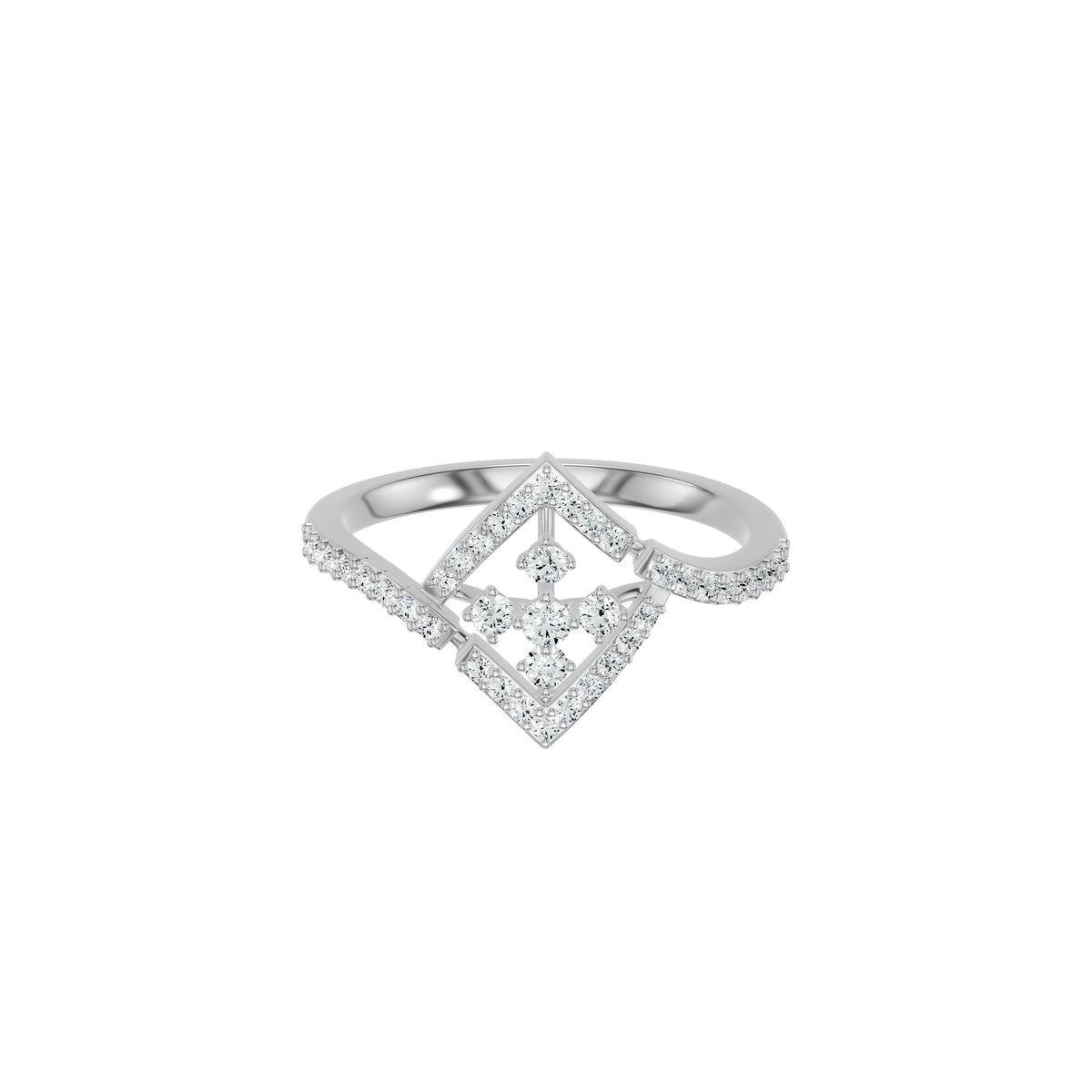 DLR002780 18 KT / White Gold / 18