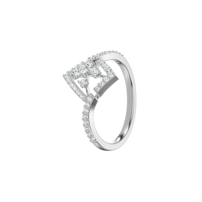 DLR002780 18 KT / White Gold / 18