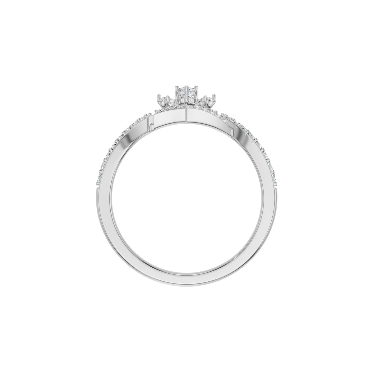 DLR002780 18 KT / White Gold / 18