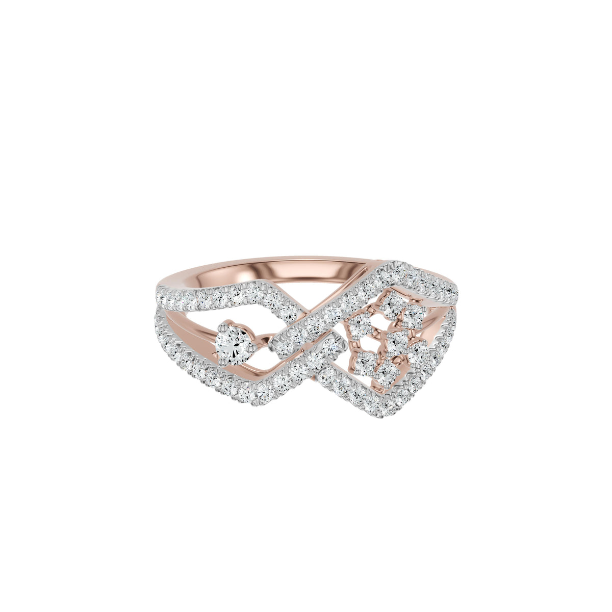 DLR002781 18 KT / Rose Gold / 18