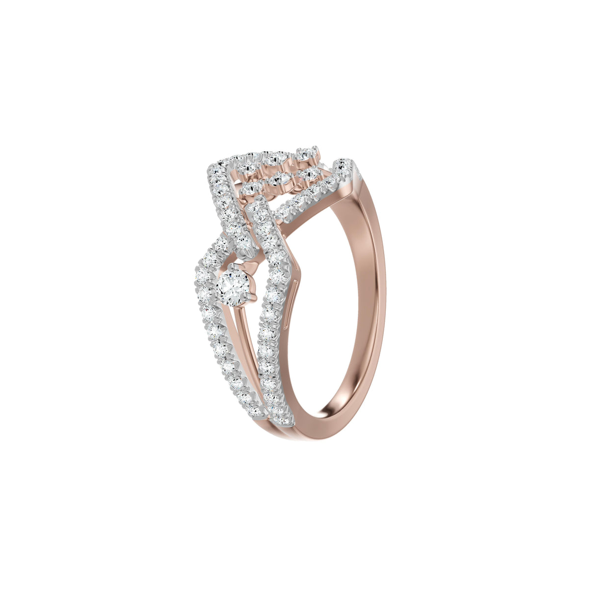 DLR002781 18 KT / Rose Gold / 18