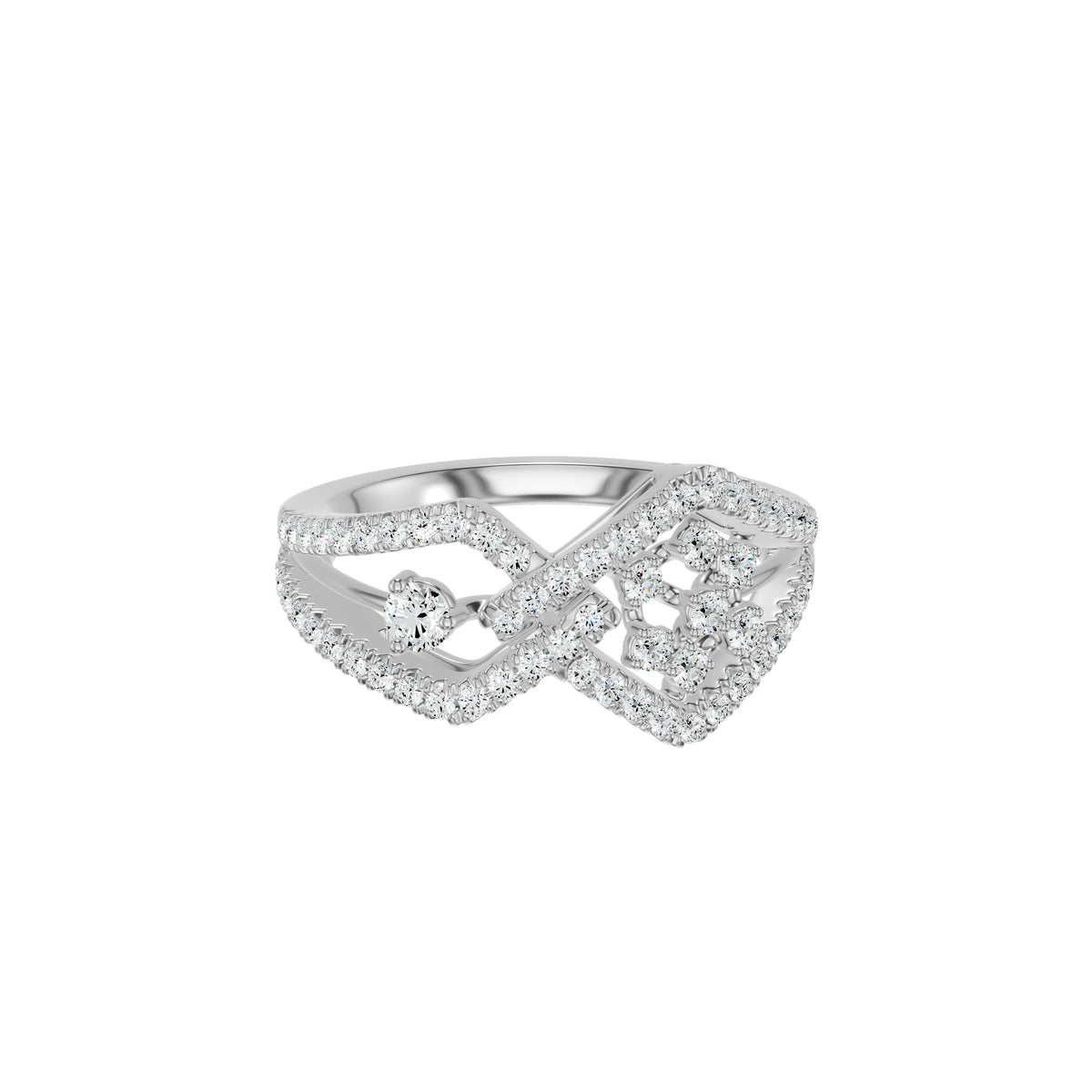 DLR002781 18 KT / White Gold / 18