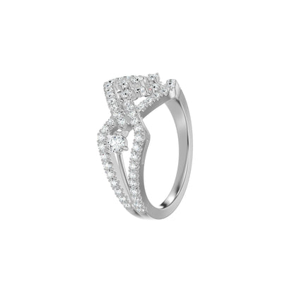 DLR002781 18 KT / White Gold / 18