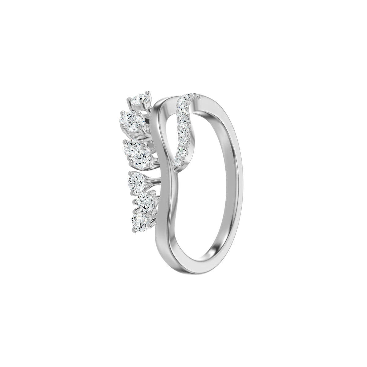 DLR002782 18 KT / White Gold / 18